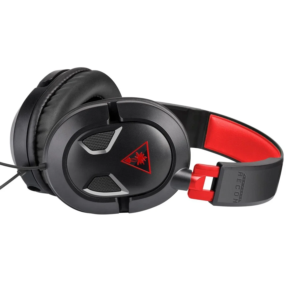 Turtle Beach Ear Force Recon Gaming Headset Wired 3.5mm Black‎ Red New
